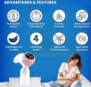 Portable Quick Rechargeable Breast Pump