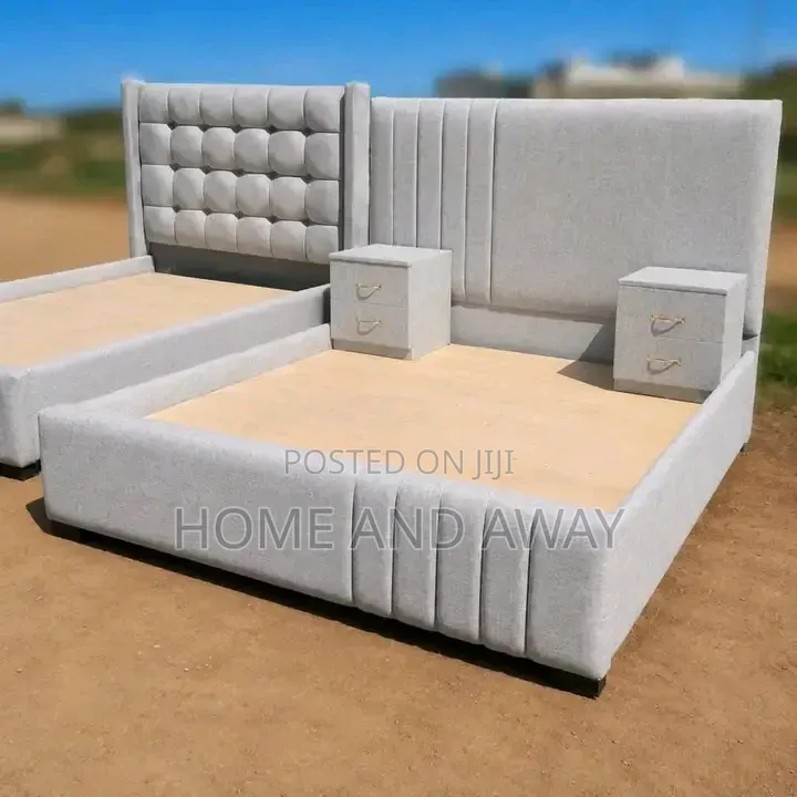 Belinda Velvet Dressed Beds in All Colours 1,400,000/- With Delivery