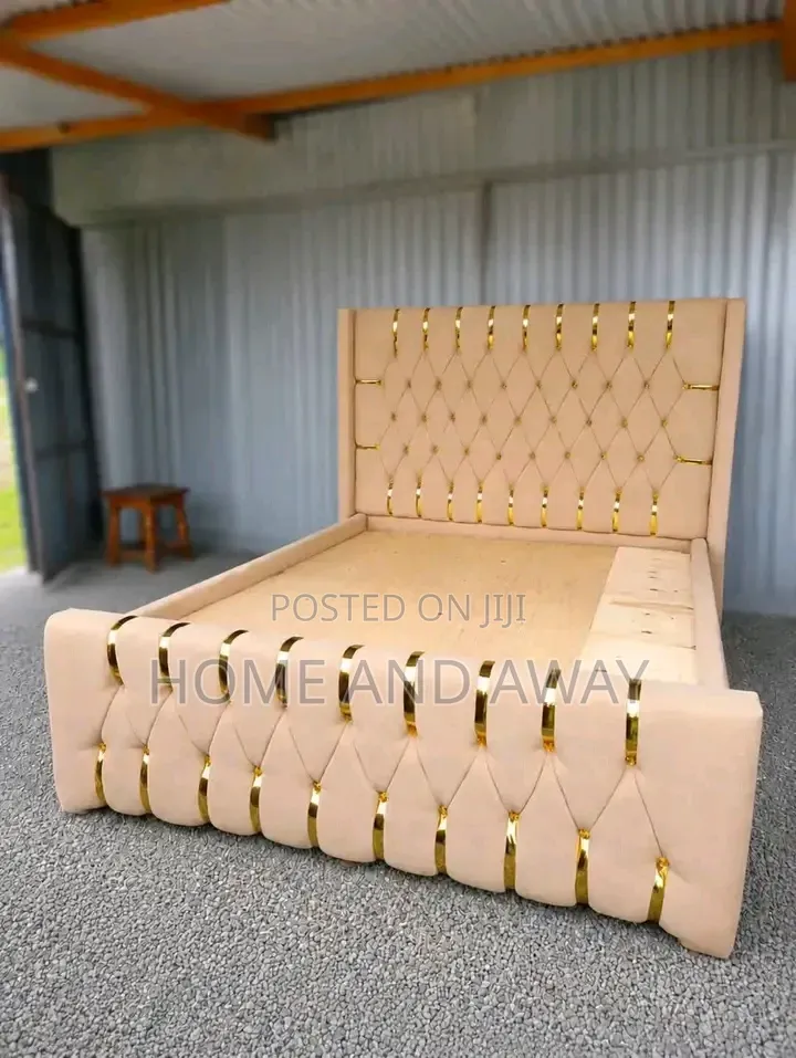 Belinda Velvet Dressed Beds in All Colours 1,400,000/- With Delivery