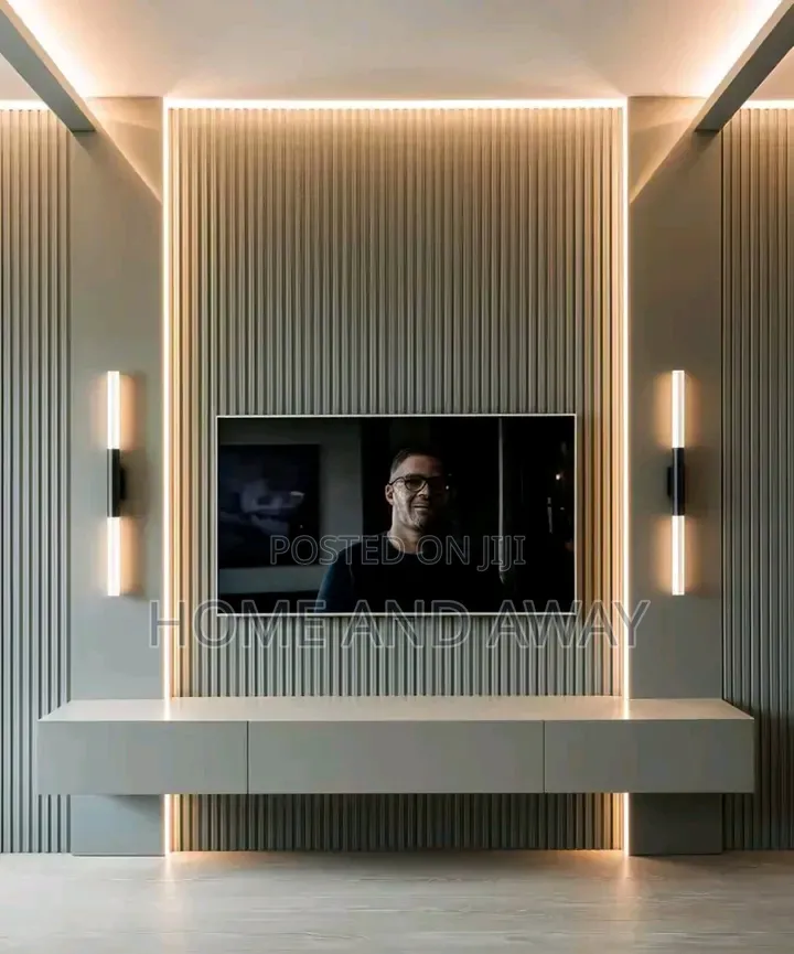 Modern Wall Panel Tv Entertainment Units 350,000/- Per Square Meter