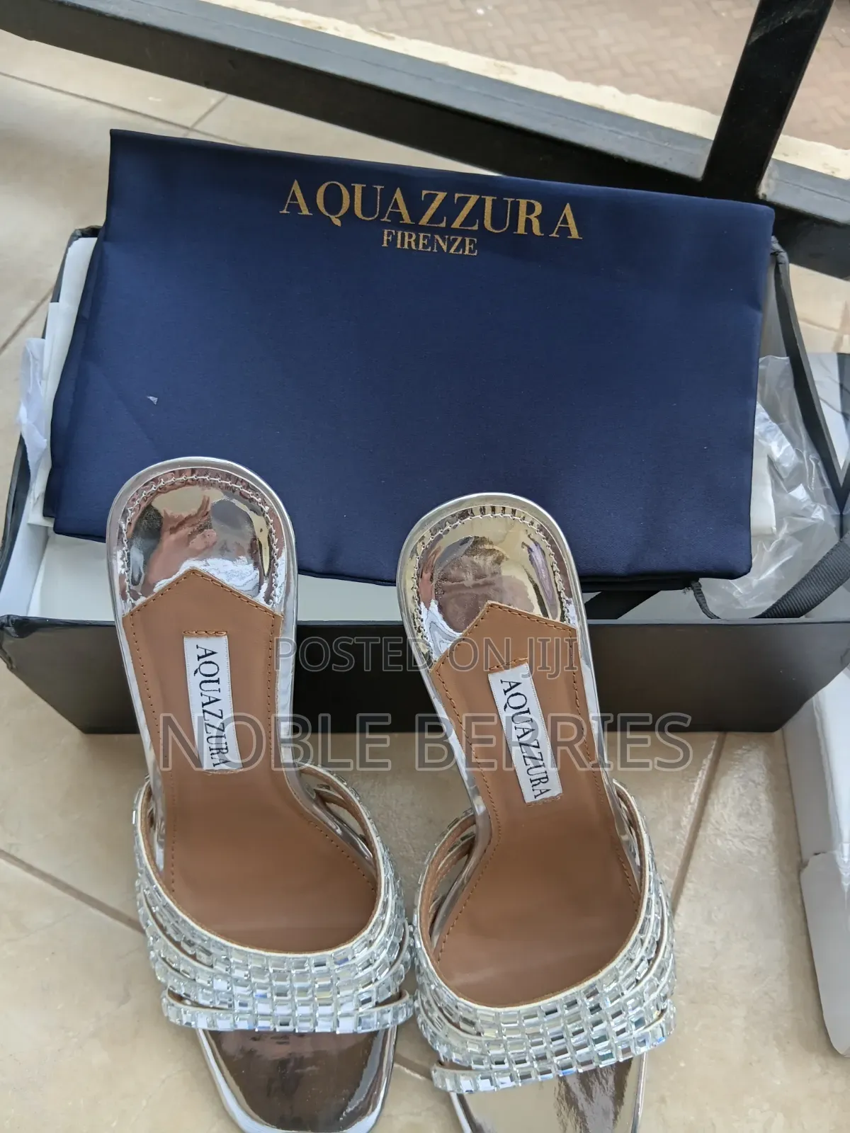 Aquazzura Diamond Encustrusted Heels