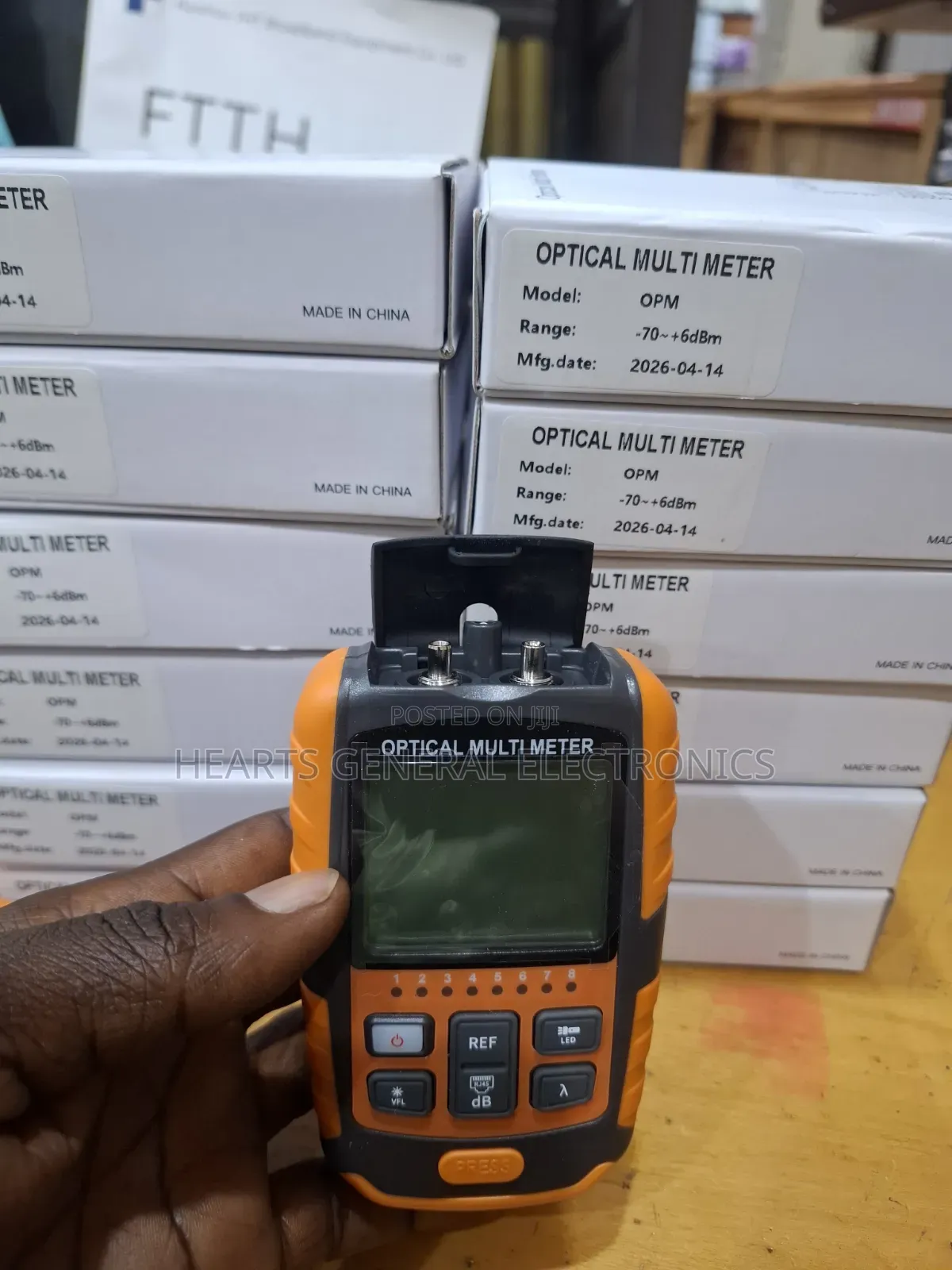 Fiber Optical Power Meter (Opm/Opm+Vfl)