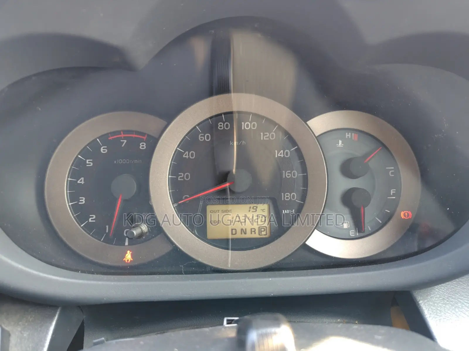 Toyota Vanguard 2011 Black