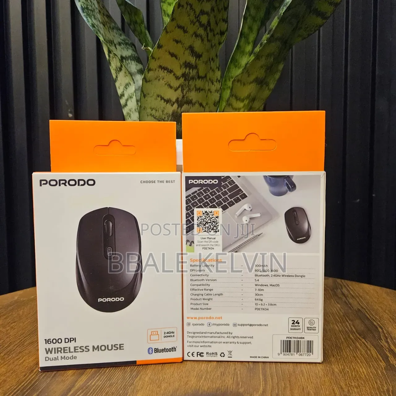 Porodo Wireless Mouse Features