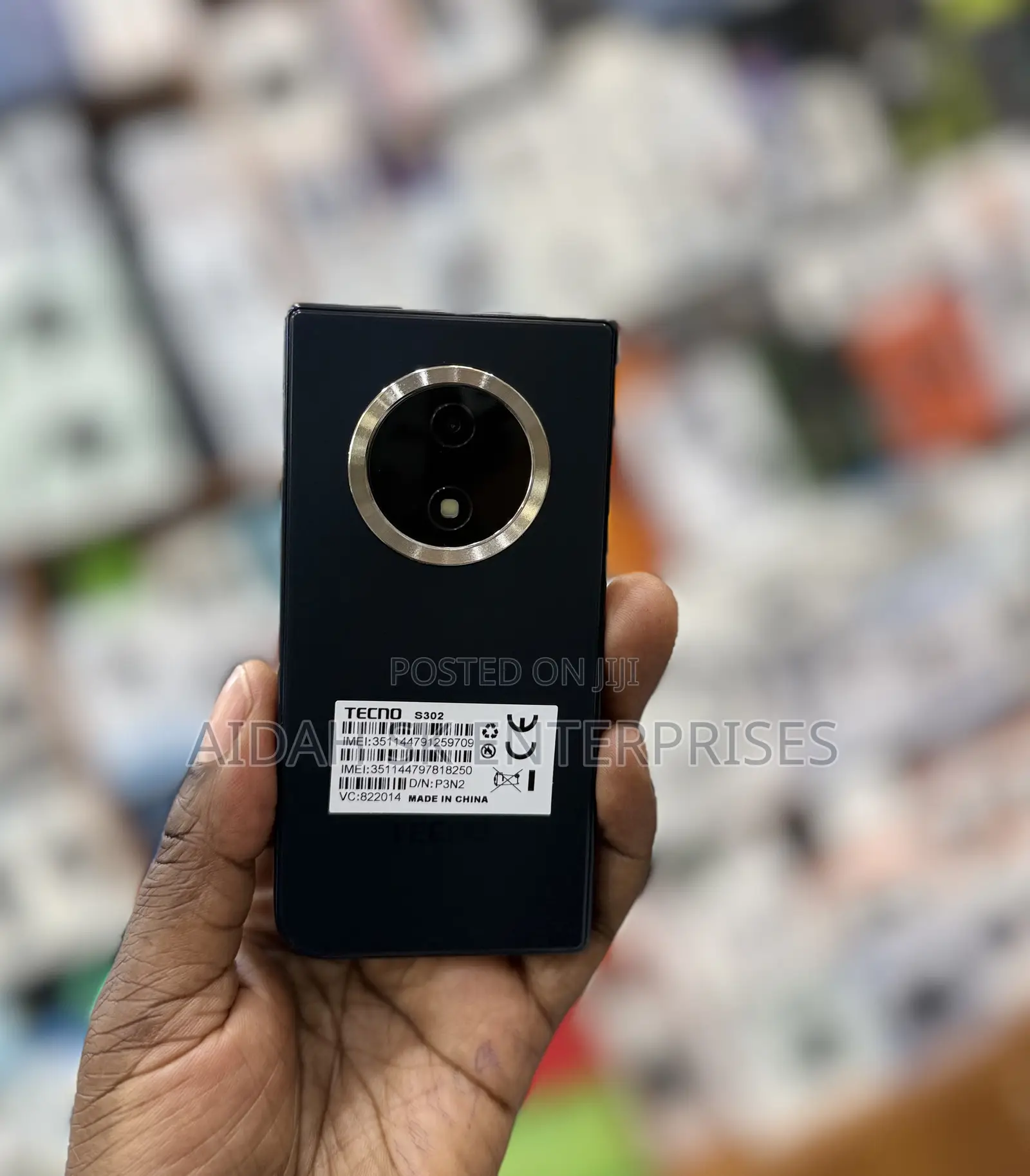 New Tecno S302 Black