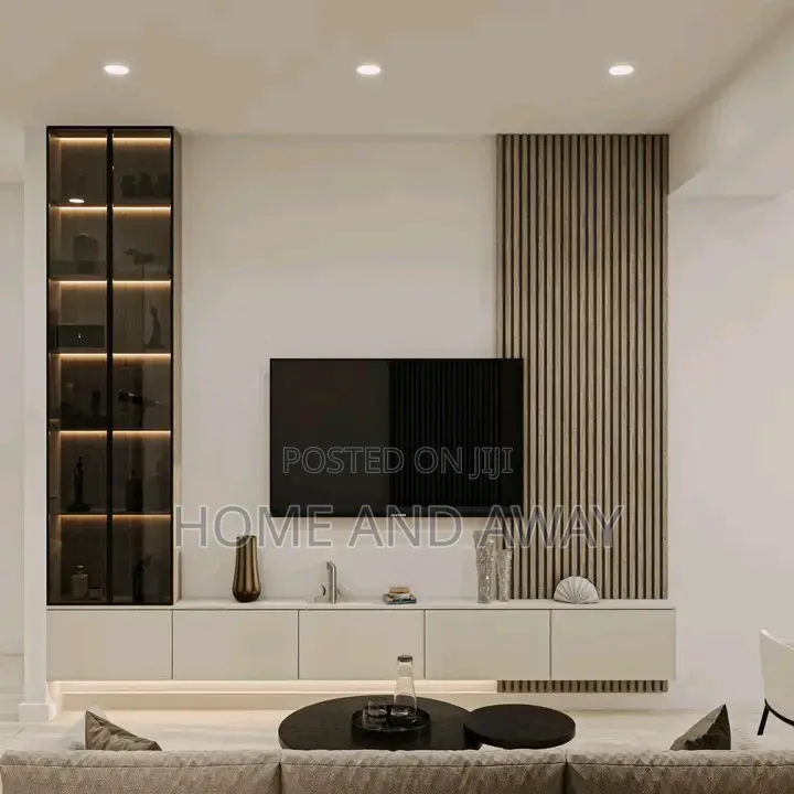 Wall Unit Tv Stands of 2,000,000/- In Any Colour or Size Made on Order