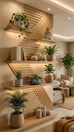 Cladded Wooden Wall Decors in Any Colour From 880,000/- Order Now