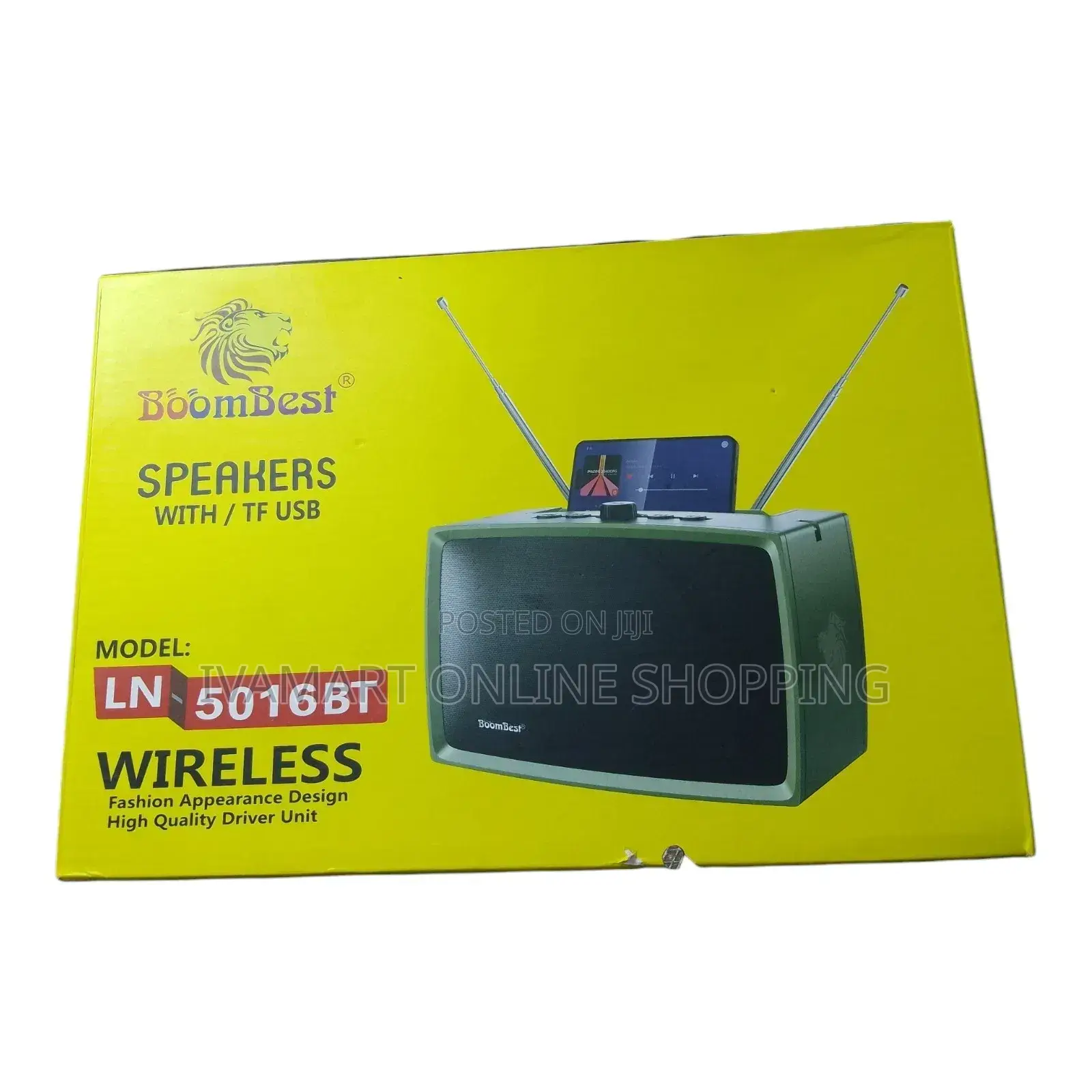 Boom Best Super Bass Wireless Speaker - Ln 5016bt