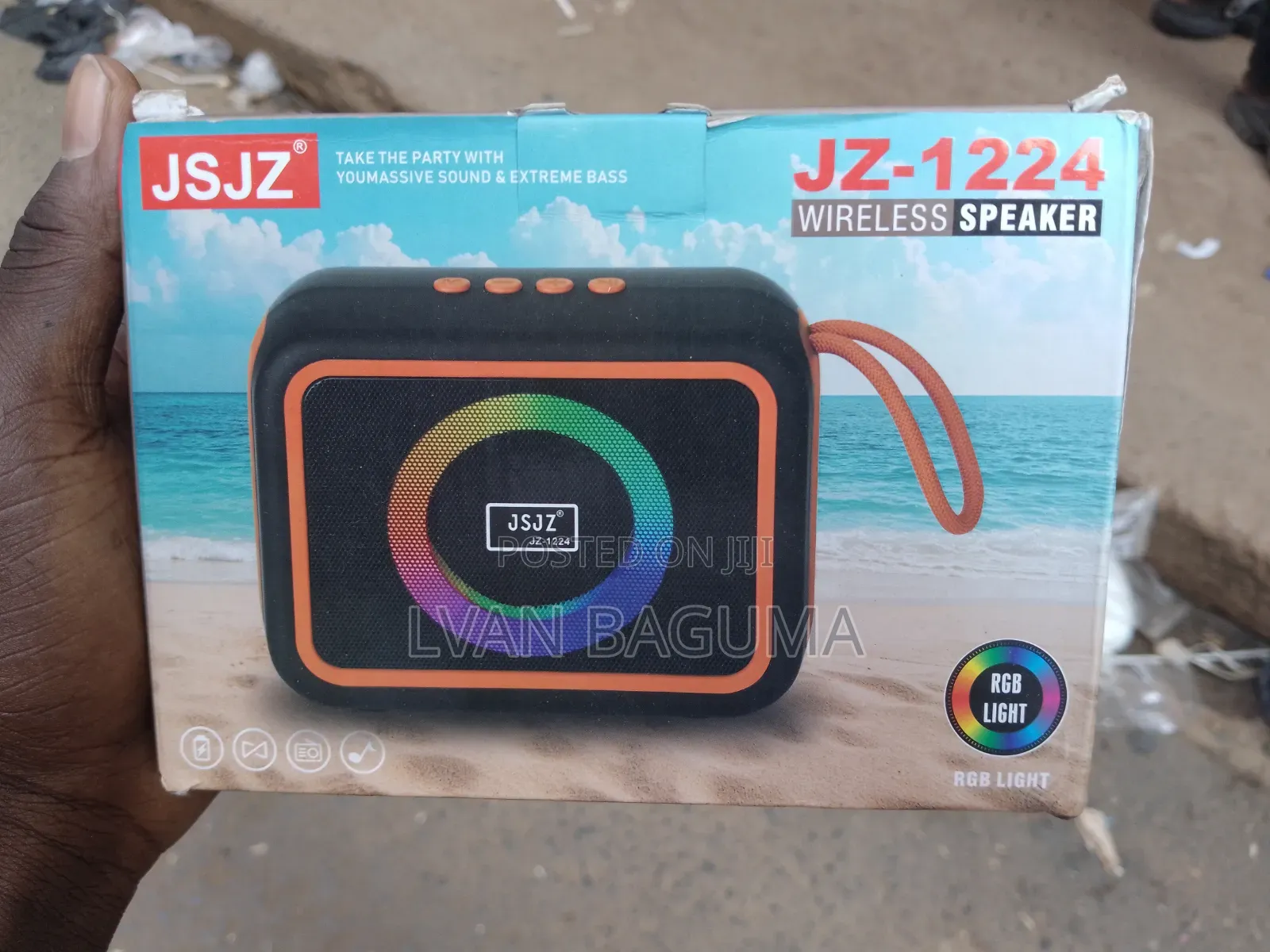 JSJZ 1224 Wireless Portable Speaker.