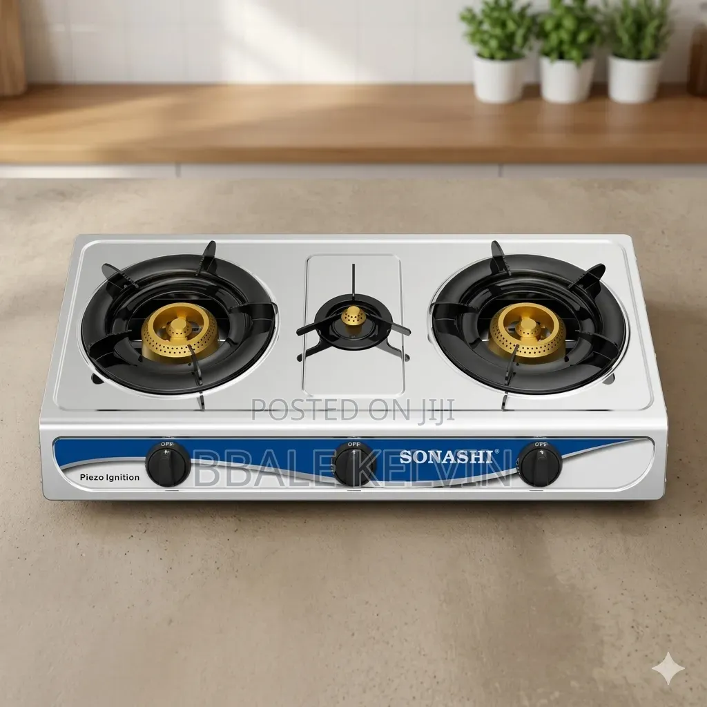 Sonashi 3 Burner Cooktop