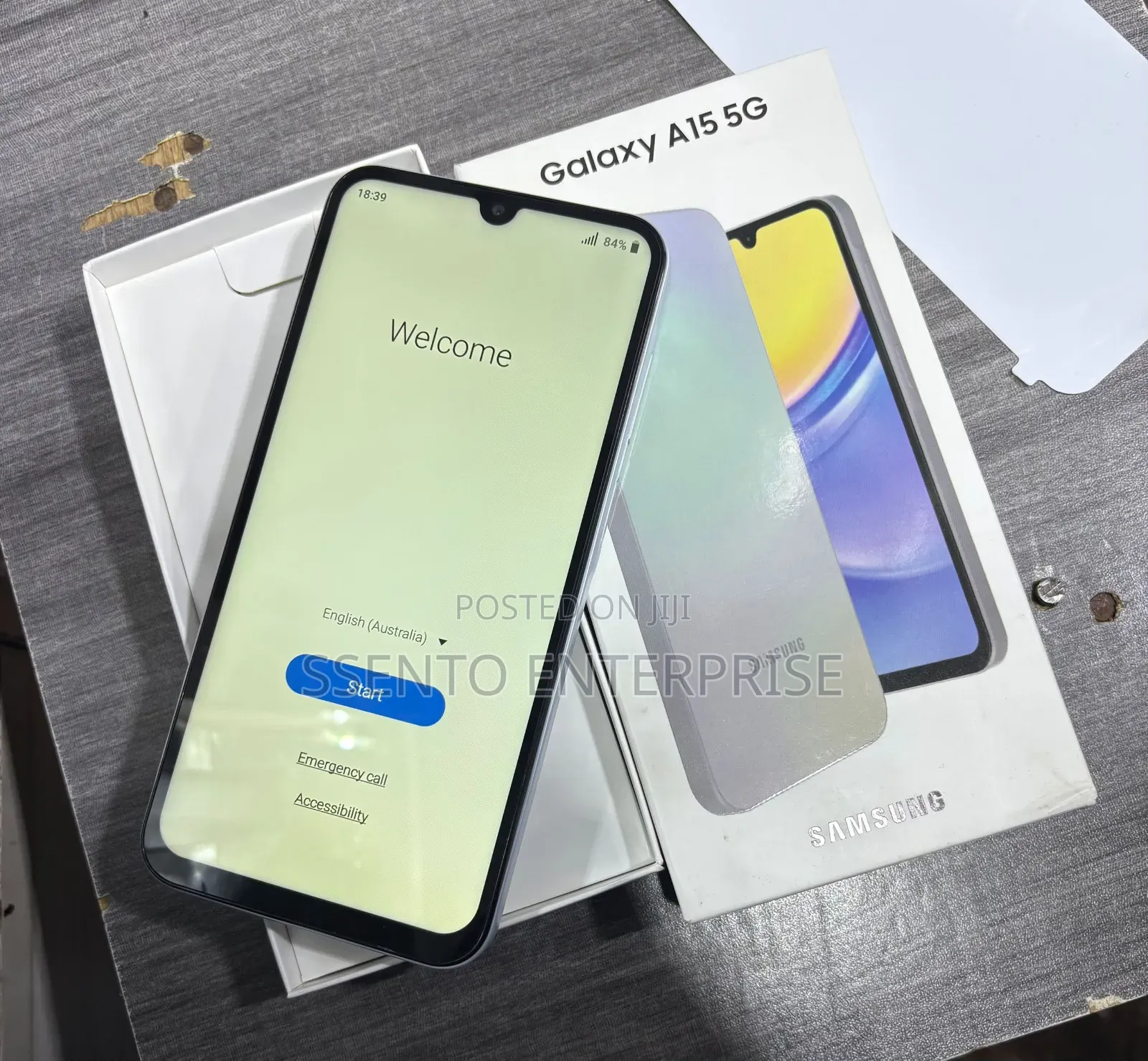 New Samsung Galaxy A15 5G 256 GB White