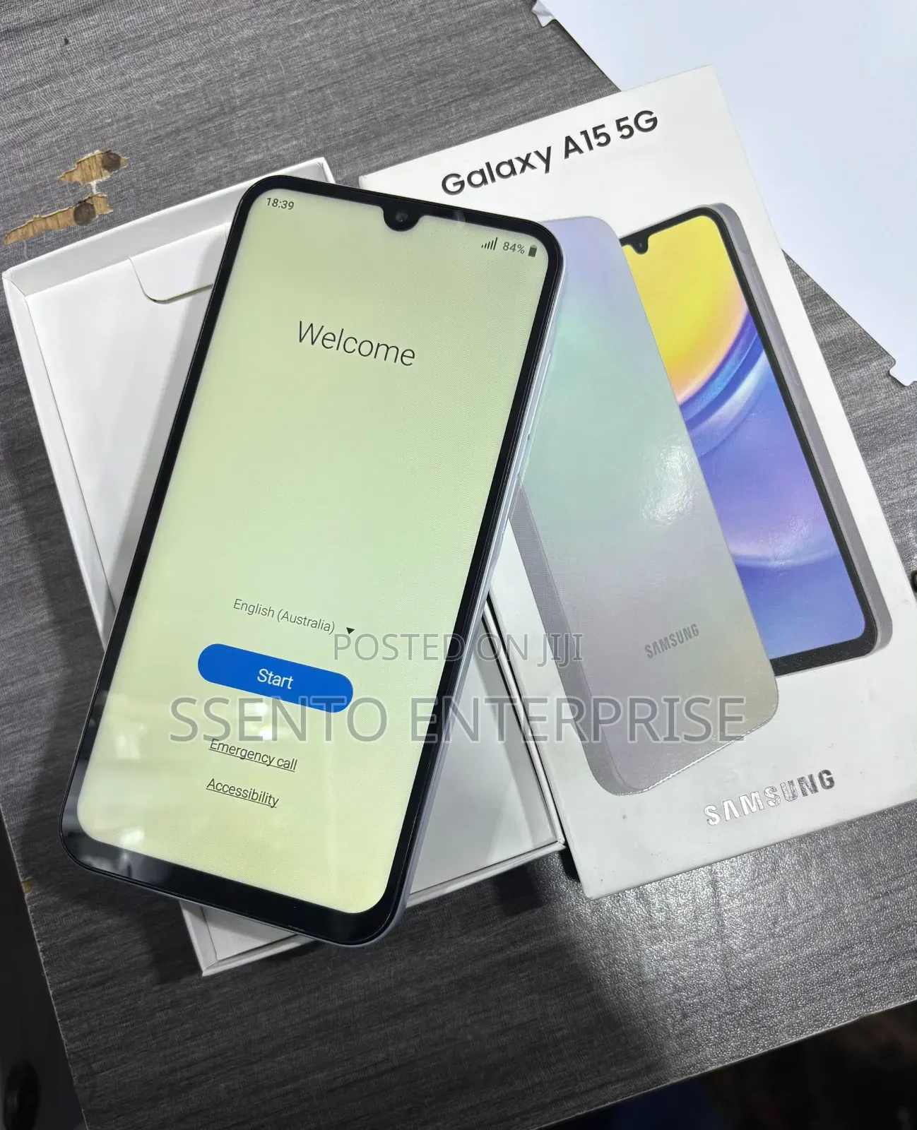 New Samsung Galaxy A15 5G 256 GB White