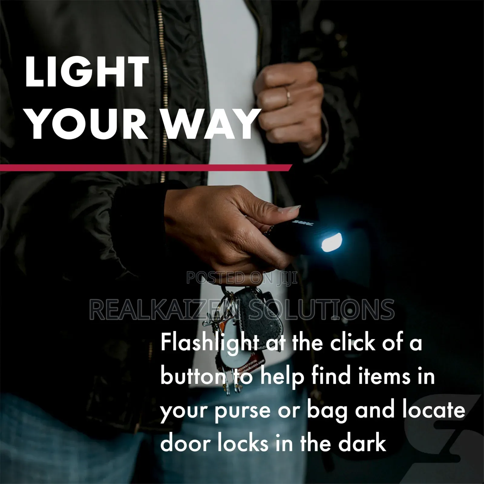 Usa Sabre 2-in-1 Personal Alarm With Led Light| Personal Safety Siren