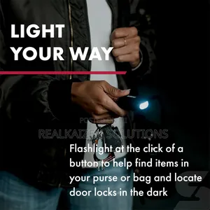 Usa Sabre 2-in-1 Personal Alarm With Led Light| Personal Safety Siren