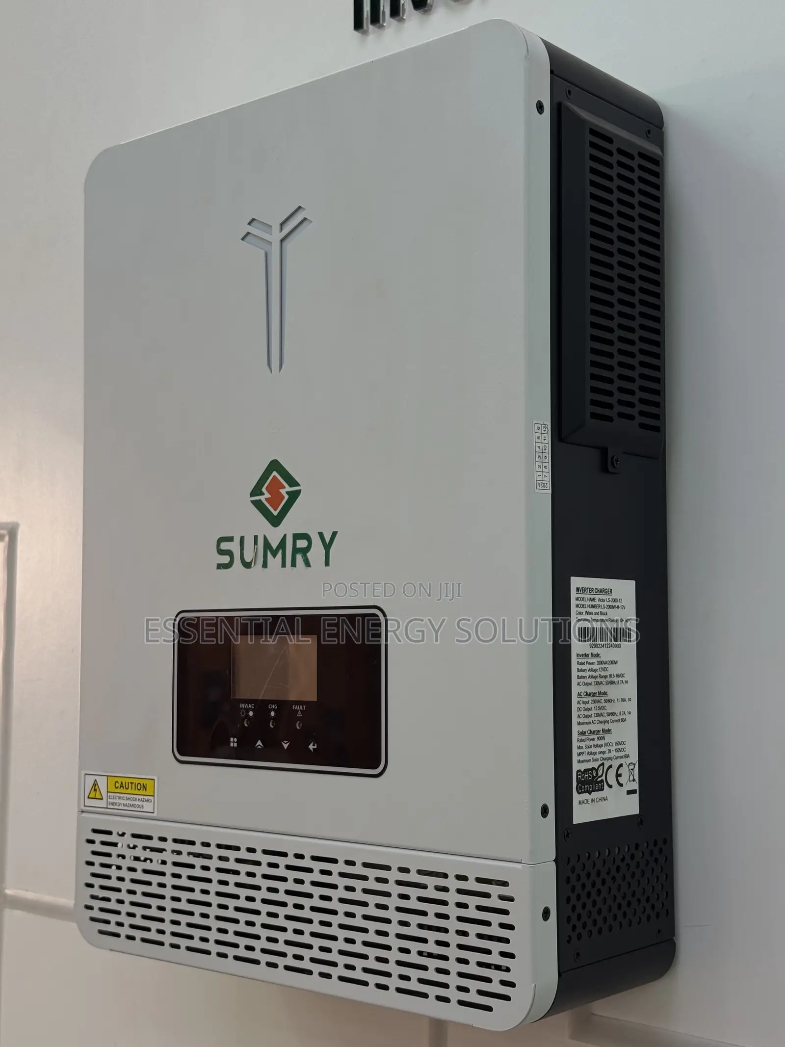 2000w/12v Hybride Solar Inverter