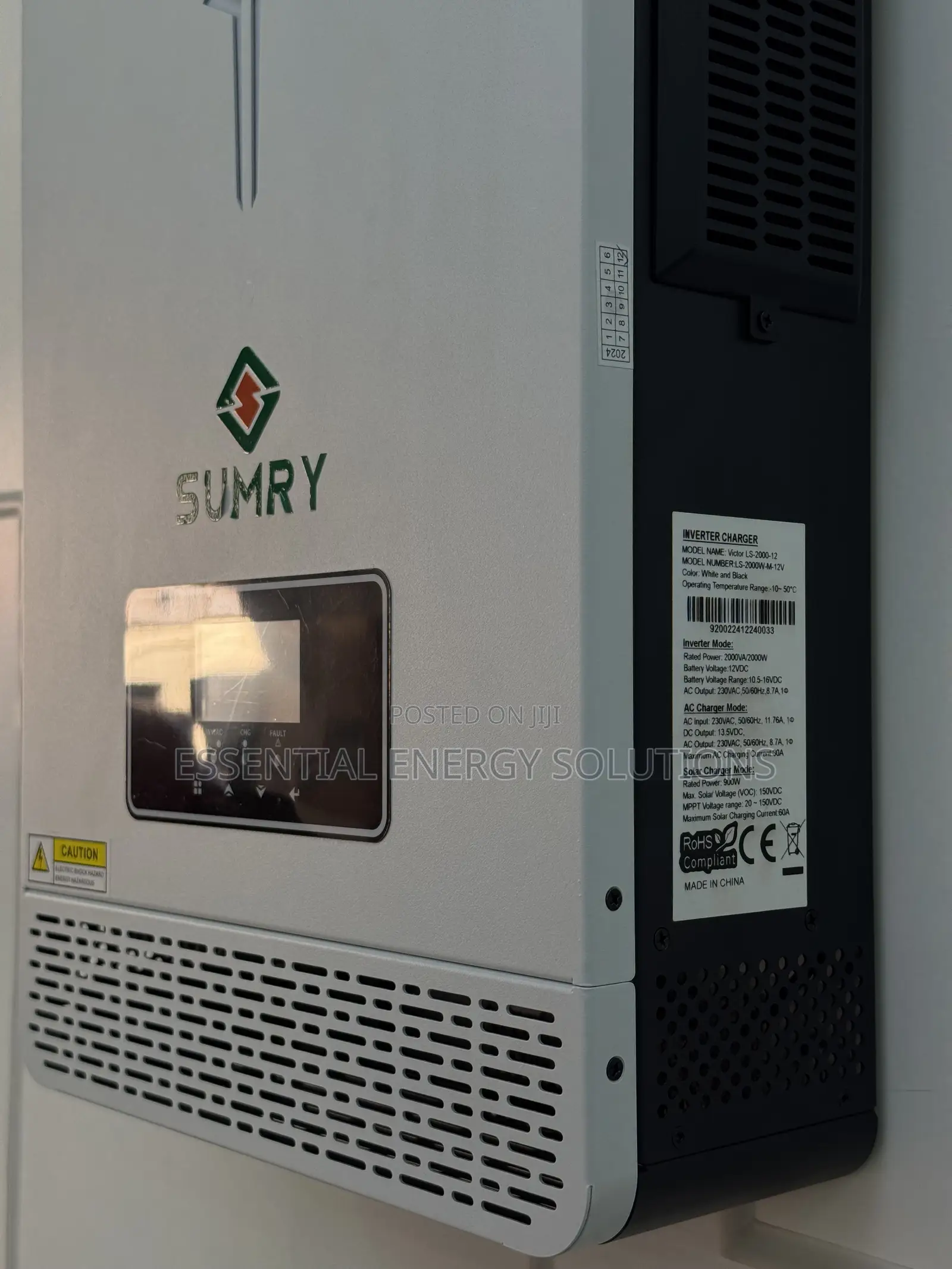 2000w/12v Hybride Solar Inverter