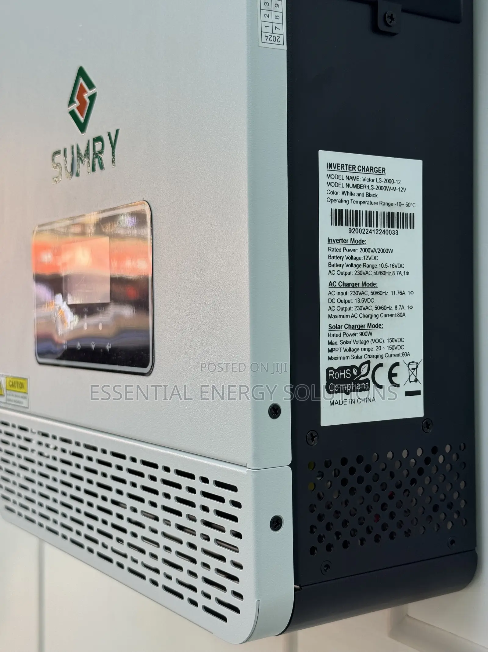2000w/12v Hybride Solar Inverter
