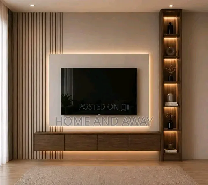 Magdala Wall Unit Tv Stands in Any Colour From 1,830,000/- Order Today
