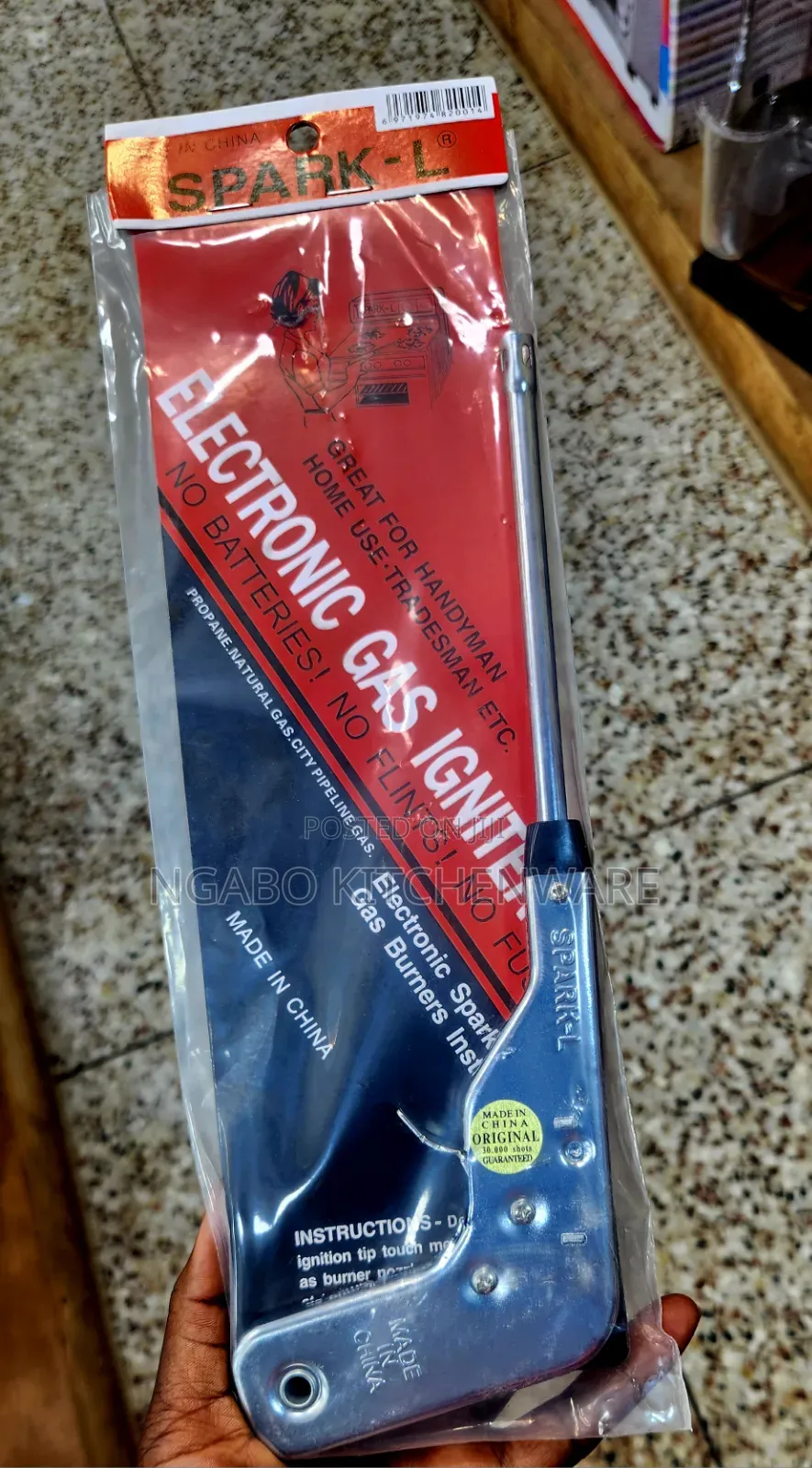 Spark-L Electronic Gas Igniter