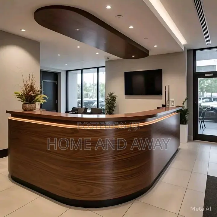 Curved Reception Counters/Reception Desks From 3,000,000/-