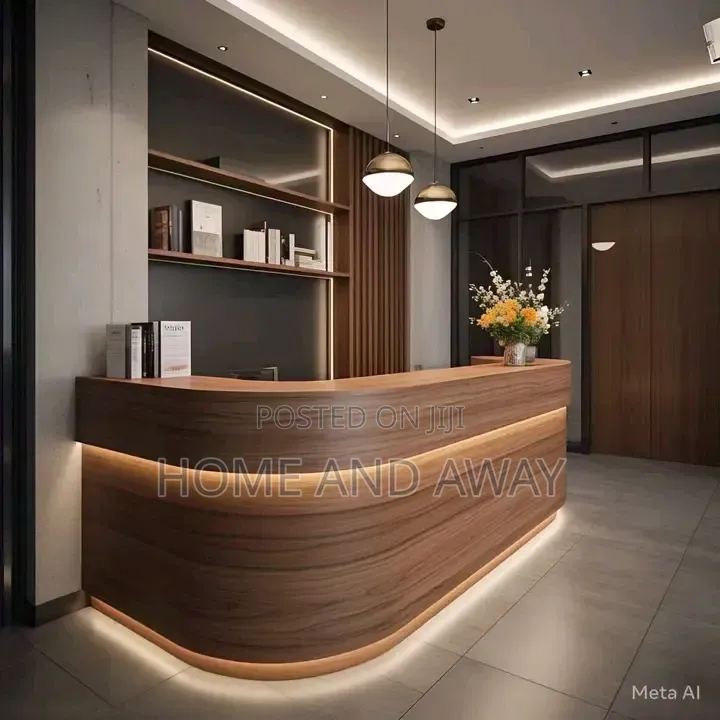 Curved Reception Counters/Reception Desks From 3,000,000/-