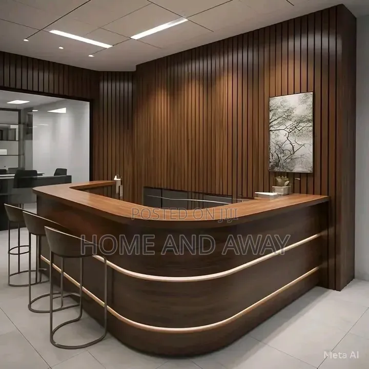 Curved Reception Counters/Reception Desks From 3,000,000/-