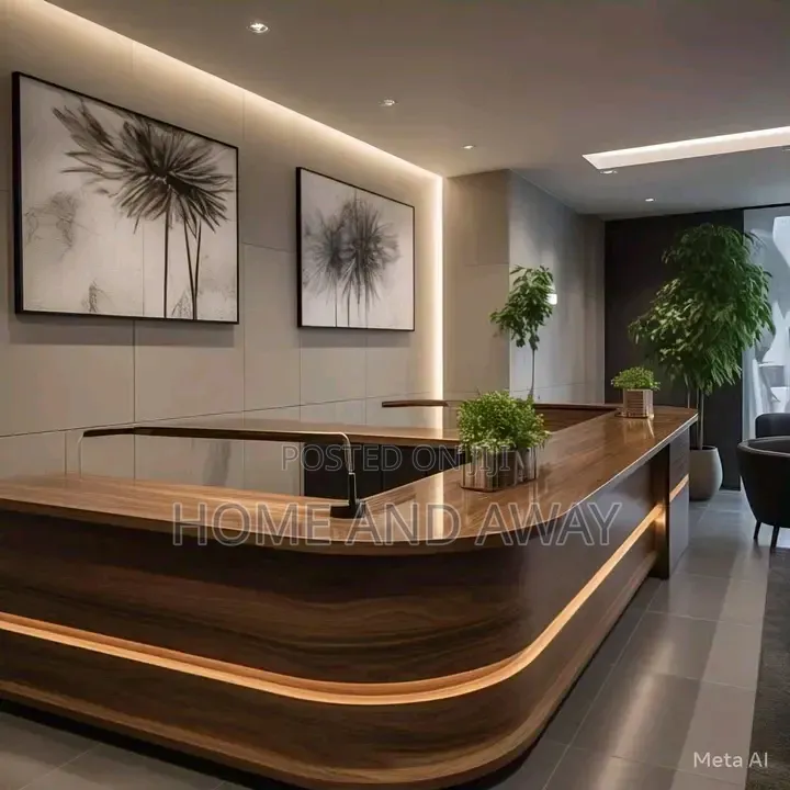 Curved Reception Counters/Reception Desks From 3,000,000/-