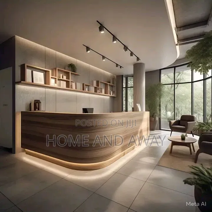 Curved Reception Counters/Reception Desks From 3,000,000/-