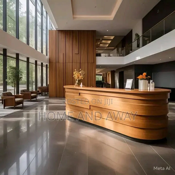 Curved Reception Counters/Reception Desks From 3,000,000/-