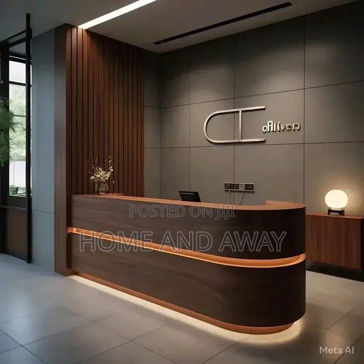Curved Reception Counters/Reception Desks From 3,000,000/-