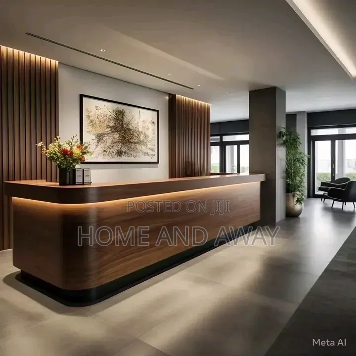 Curved Reception Counters/Reception Desks From 3,000,000/-