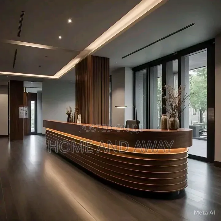 Curved Reception Counters/Reception Desks From 3,000,000/-