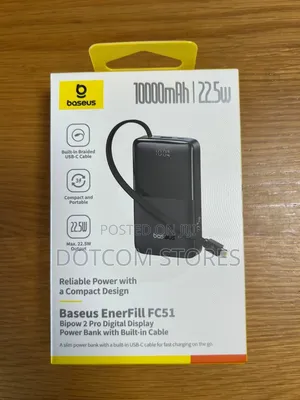10000mah Baseus Comet Series Power Bank