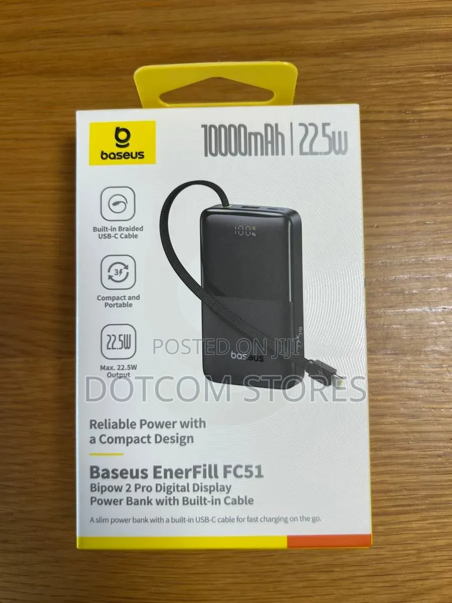 10000mah Baseus Comet Series Power Bank