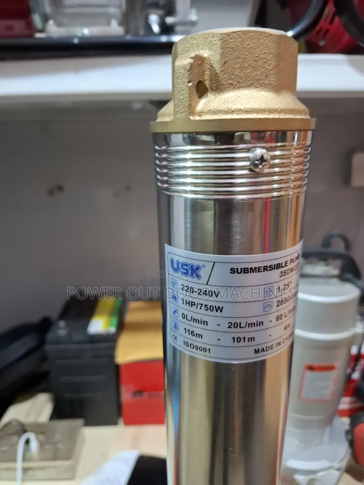 350 Feet /116 Slip Deep Well Submersible Pump