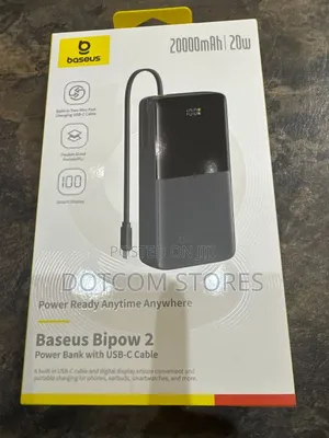 Baseus Bipow2 Pro 20000mah 22.5w 3-Output Power Bank