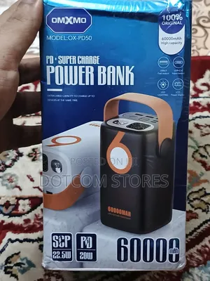 Omxmo Power Banks 60,000 Mah 100w Super Fast