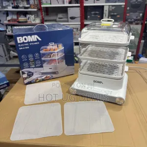Boma Electric Food Steamer 3 Tier - White