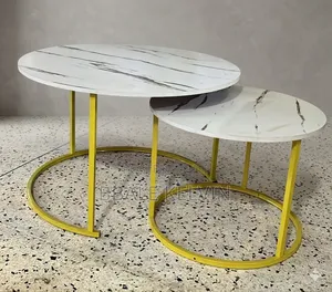 Round Center Table 2pcs