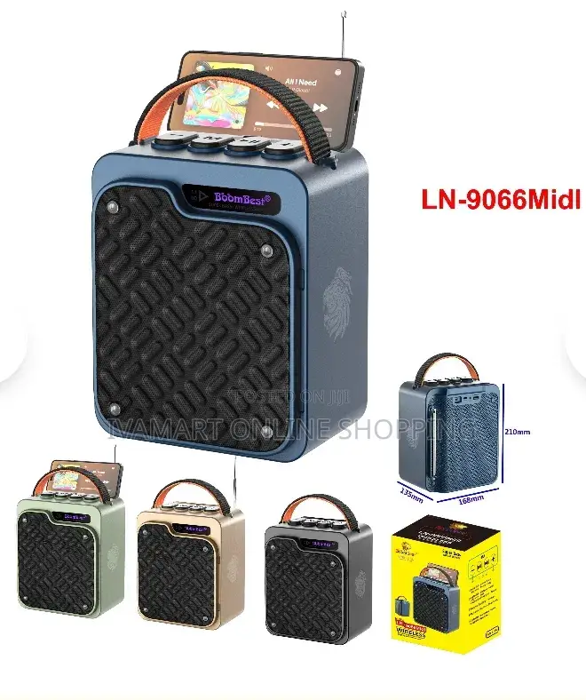 Boom Best Super Bass Wireless Speaker - Ln 9066midi
