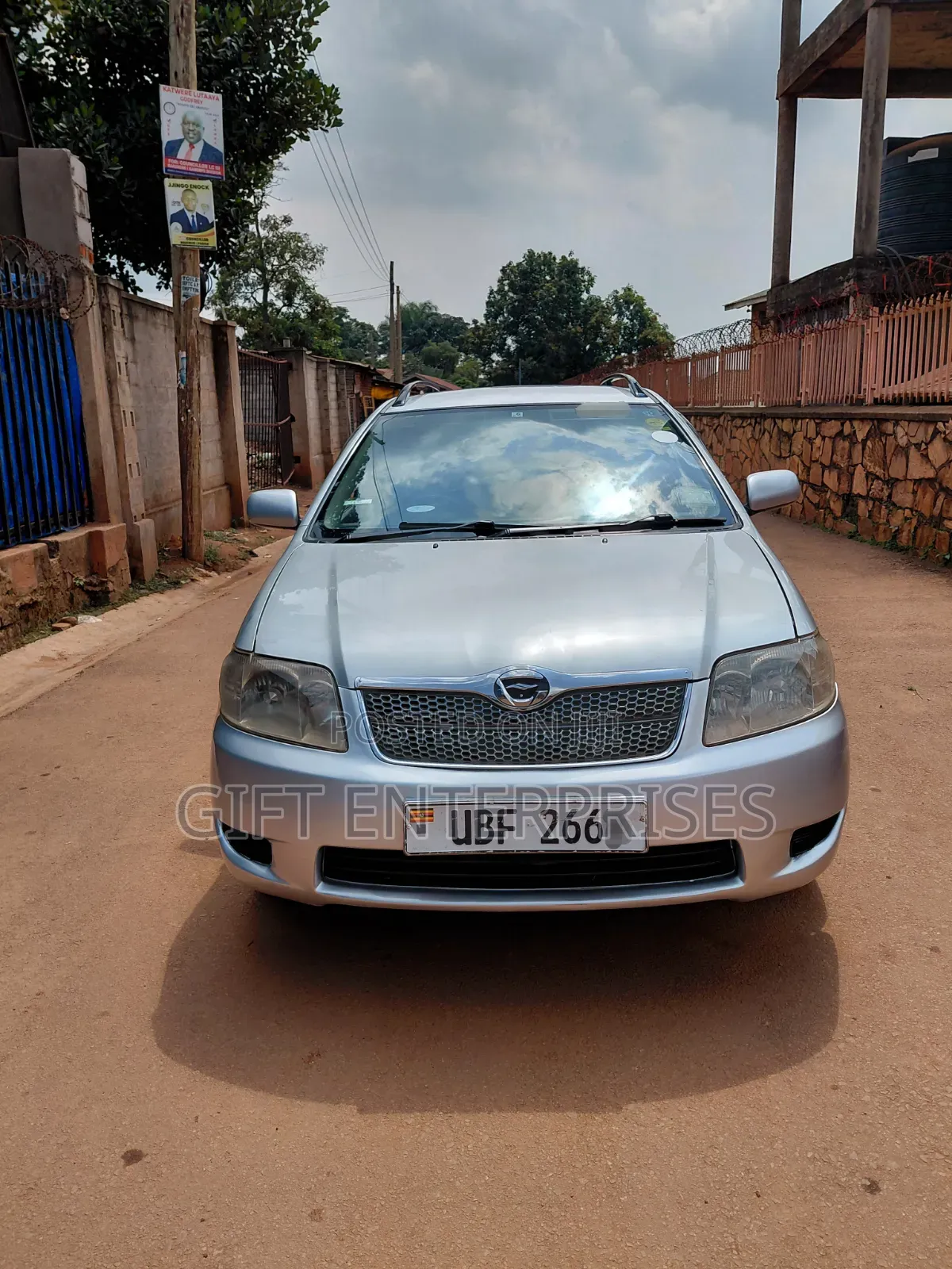 Toyota Corolla Fielder 2006 Silver