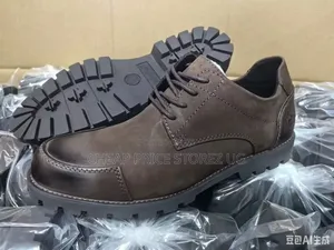 Casual Coffee Brown Shoes Man 