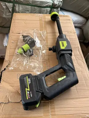 Portable, Cordless High-pressure Cleaner