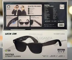 Green Lion Rayna Ai Smart Glasses, Camera Bluetooth Audio 10h