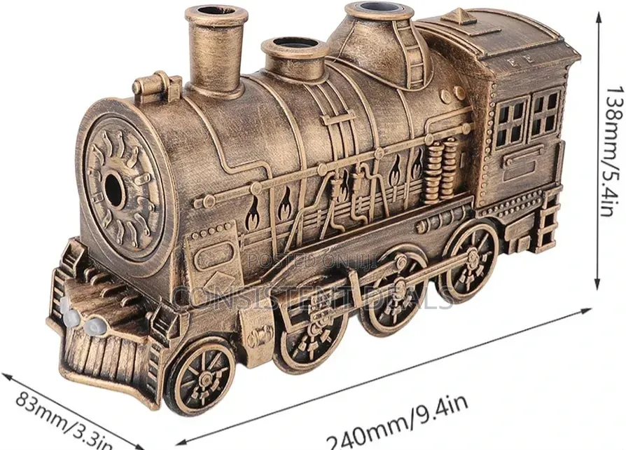 300ml Vintage Steam Train Essential Oil Diffuser and Humidifier