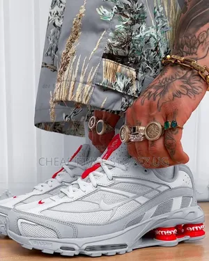 These Are the Nike Shox Ride 2 Sp Supreme in the "White" Colorway,