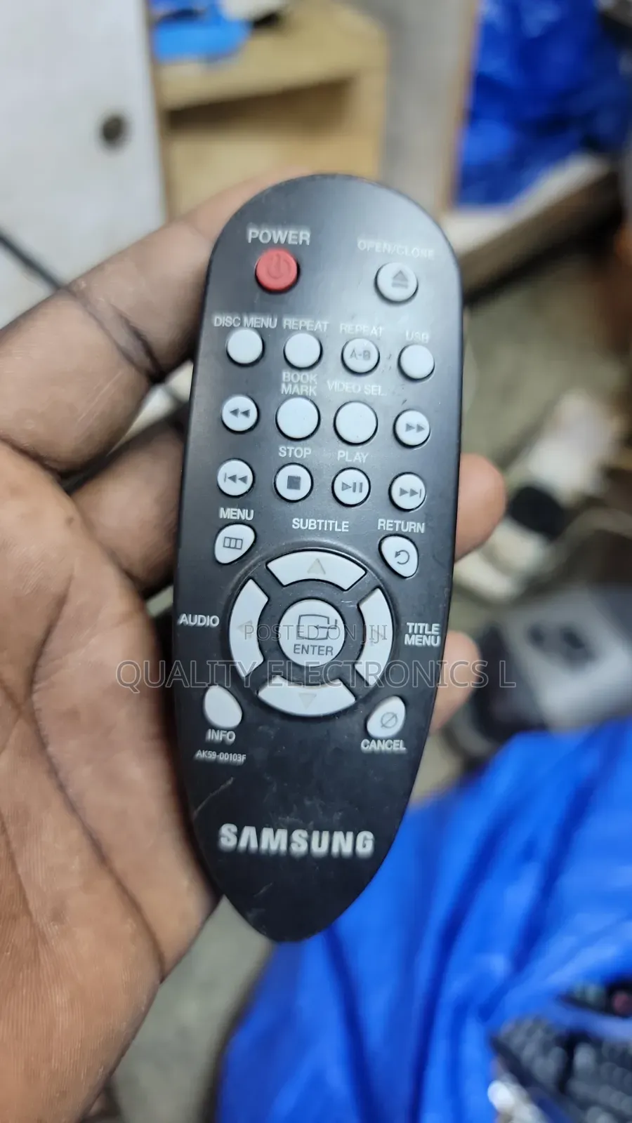 Samsung DVD Remote