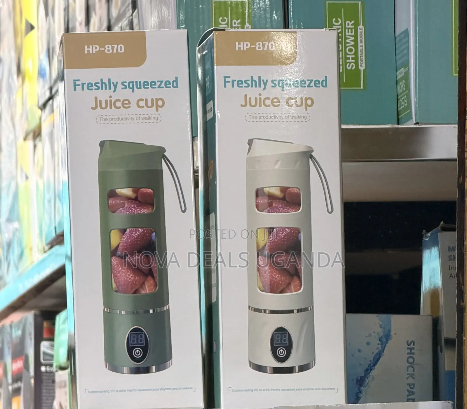 Freshly Squeezed Juice Cup,Portable Fresh Juicer,450ml With 8 Blades
