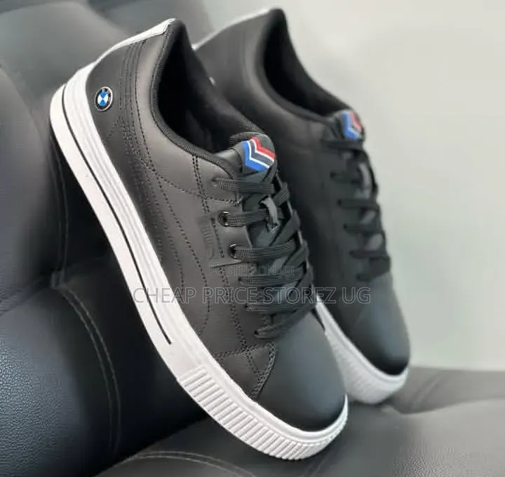 Black and White Sole Puma Sneakers for Man and Women