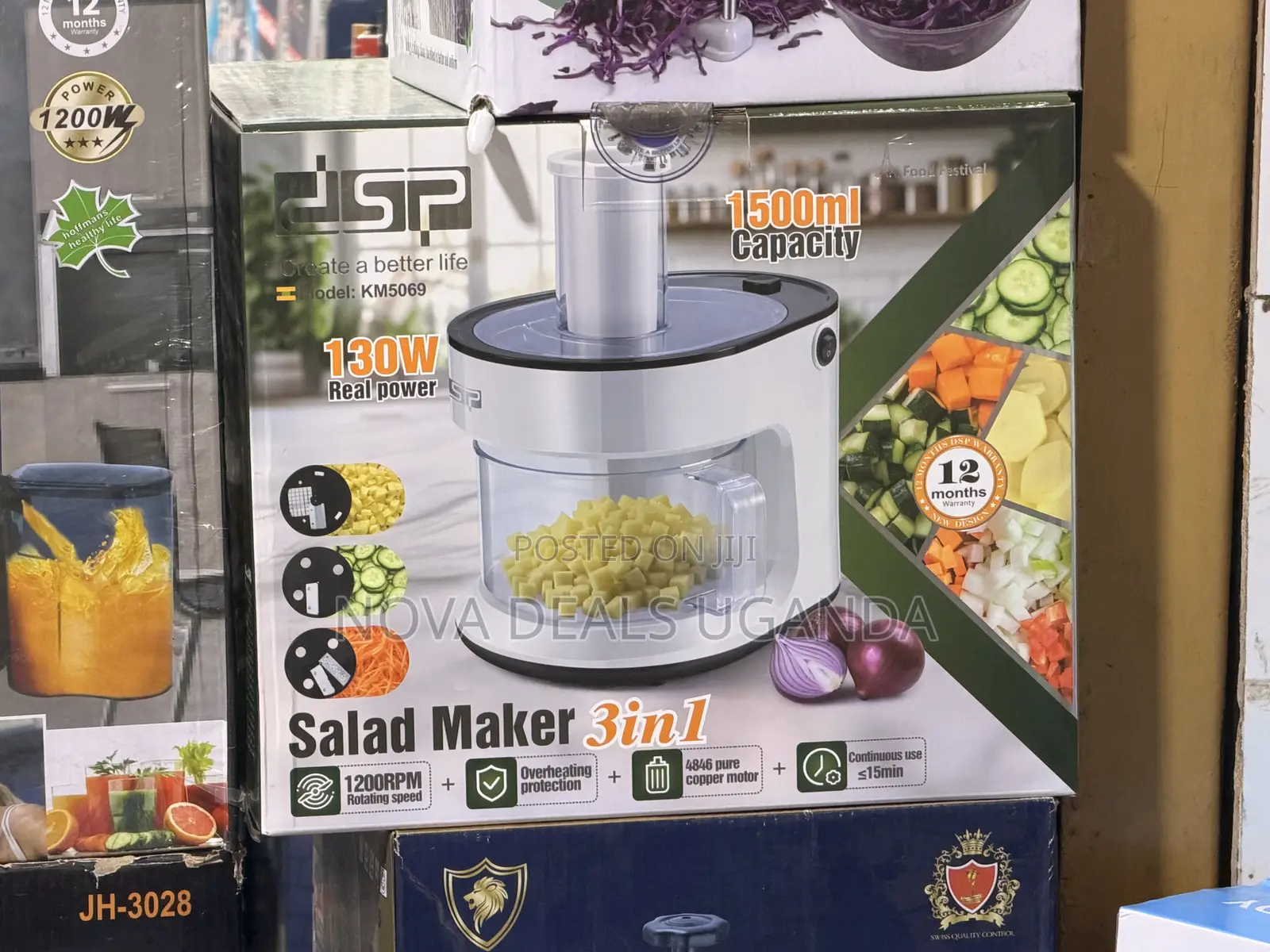 DSP Km5069 3-in-1 Salad Maker (1500ml)